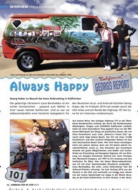 Titelbild der Ausgabe 4/2019 von Always Happy. Zeitschriften als Abo oder epaper bei United Kiosk online kaufen.