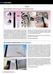 Titelbild der Ausgabe 6/2019 von Breit und fein: Elektroradierer mit 2 Radierbreiten2. Zeitschriften als Abo oder epaper bei United Kiosk online kaufen.