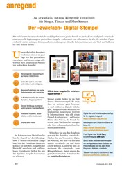 Titelbild der Ausgabe 5/2019 von Der »zwiefach« Digital- Stempel. Zeitschriften als Abo oder epaper bei United Kiosk online kaufen.