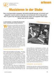 Titelbild der Ausgabe 6/2019 von Musizieren in der Stube. Zeitschriften als Abo oder epaper bei United Kiosk online kaufen.