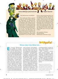 Titelbild der Ausgabe 2/2020 von Wenn einer eine Reise tut…. Zeitschriften als Abo oder epaper bei United Kiosk online kaufen.