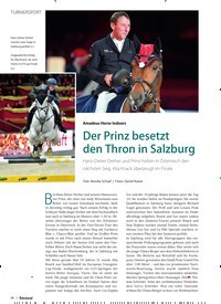 Titelbild der Ausgabe 1/2020 von TURNIERSPORT: Amadeus Horse Indoors: Der Prinz besetzt den Thron in Salzburg. Zeitschriften als Abo oder epaper bei United Kiosk online kaufen.
