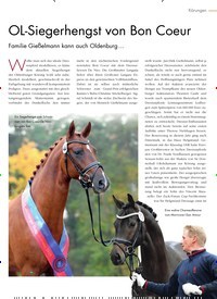 Titelbild der Ausgabe 12/2019 von OL-Siegerhengst von Bon Coeur. Zeitschriften als Abo oder epaper bei United Kiosk online kaufen.