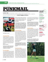 Titelbild der Ausgabe 4/2019 von GOLFPUNK PUNKMAIL. Zeitschriften als Abo oder epaper bei United Kiosk online kaufen.