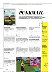 Titelbild der Ausgabe 2/2020 von QUICK HOOK: GOLFPUNK: PUNKMAIL. Zeitschriften als Abo oder epaper bei United Kiosk online kaufen.