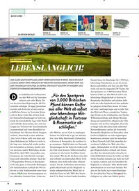 Titelbild der Ausgabe 2/2020 von AM ERSTEN ABSCHLAG: LEBENSLÄNGLICH!. Zeitschriften als Abo oder epaper bei United Kiosk online kaufen.