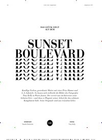 Titelbild der Ausgabe 19/2019 von DAS GLÜCK LIEGT AUF DEM: SUNSET BOULEVARD. Zeitschriften als Abo oder epaper bei United Kiosk online kaufen.