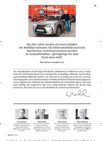Titelbild der Ausgabe 2/2022 von Die 20er Jahre werden ein neues Zeitalter der Mobilität einleuten: Die Elektromobilität wird sich durchsetzen, Verbrennermotoren werden zu Auslauf modellen - gleichgültig, wie man heute dazu steht!. Zeitschriften als Abo oder epaper bei United Kiosk online kaufen.