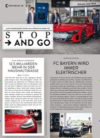 Titelbild der Ausgabe 2/2022 von FC BAYERN WIRD IMMER ELEKTRISCHER. Zeitschriften als Abo oder epaper bei United Kiosk online kaufen.