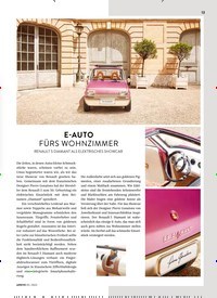 Titelbild der Ausgabe 5/2022 von E-AUTO FÜRS WOHNZIMMER. Zeitschriften als Abo oder epaper bei United Kiosk online kaufen.