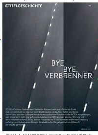 Titelbild der Ausgabe 6/2022 von BYE BYE, VERBRENNER. Zeitschriften als Abo oder epaper bei United Kiosk online kaufen.