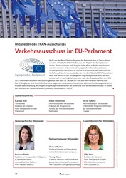 Titelbild der Ausgabe 5/2019 von Mitglieder des TRAN-Ausschusses: Verkehrsausschuss im EU-Parlament. Zeitschriften als Abo oder epaper bei United Kiosk online kaufen.
