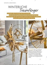 Titelbild der Ausgabe 6/2022 von WINTERLICHE Traumfänger. Zeitschriften als Abo oder epaper bei United Kiosk online kaufen.