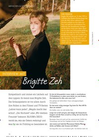 Titelbild der Ausgabe 2/2023 von INTERVIEW MIT Brigitte Zeh. Zeitschriften als Abo oder epaper bei United Kiosk online kaufen.