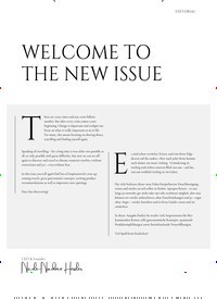 Titelbild der Ausgabe 3/2022 von WELCOME TO THE NEW ISSUE. Zeitschriften als Abo oder epaper bei United Kiosk online kaufen.