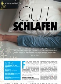 Titelbild der Ausgabe 9/2020 von SCHAUM_MATRATZEN: GUT SCHLAFEN. Zeitschriften als Abo oder epaper bei United Kiosk online kaufen.