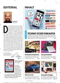 Titelbild der Ausgabe 8/2021 von TECHNIK SICHER & BEQUEM KAUFEN. Zeitschriften als Abo oder epaper bei United Kiosk online kaufen.