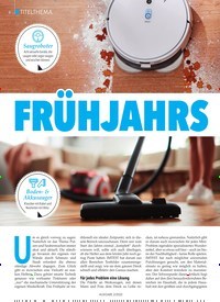 Titelbild der Ausgabe 2/2022 von FRÜHJAHRS PUTZ. Zeitschriften als Abo oder epaper bei United Kiosk online kaufen.