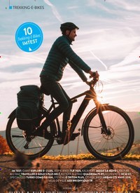 Titelbild der Ausgabe 4/2022 von E-BIKES FÜR ÜBERALL. Zeitschriften als Abo oder epaper bei United Kiosk online kaufen.