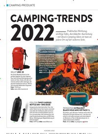 Titelbild der Ausgabe 6/2022 von CAMPING-TRENDS 2022. Zeitschriften als Abo oder epaper bei United Kiosk online kaufen.