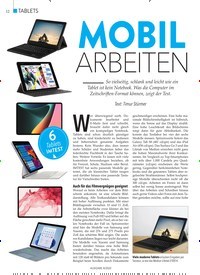 Titelbild der Ausgabe 8/2022 von MOBIL ARBEITEN. Zeitschriften als Abo oder epaper bei United Kiosk online kaufen.