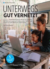 Titelbild der Ausgabe 8/2022 von UNTERWEGS GUT VERNETZT. Zeitschriften als Abo oder epaper bei United Kiosk online kaufen.