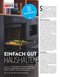 Titelbild der Ausgabe 9/2022 von EINFACH GUT HAUSHALTEN. Zeitschriften als Abo oder epaper bei United Kiosk online kaufen.