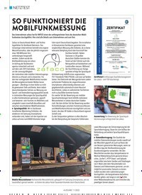 Titelbild der Ausgabe 11/2022 von SO FUNKTIONIERT DIE MOBILFUNKMESSUNG. Zeitschriften als Abo oder epaper bei United Kiosk online kaufen.