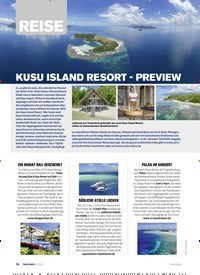 Titelbild der Ausgabe 10/2023 von KUSU ISLAND RESORT -PREVIEW. Zeitschriften als Abo oder epaper bei United Kiosk online kaufen.