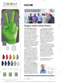 Titelbild der Ausgabe 40/2022 von Chippen, Saudis und das Masters. Zeitschriften als Abo oder epaper bei United Kiosk online kaufen.