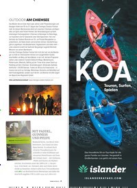 Titelbild der Ausgabe 40/2022 von OUTDOOR AM CHIEMSEE. Zeitschriften als Abo oder epaper bei United Kiosk online kaufen.