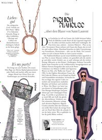 Titelbild der Ausgabe 10/2023 von Die FASHION FLANEUSE. Zeitschriften als Abo oder epaper bei United Kiosk online kaufen.