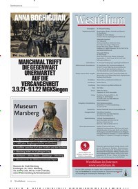 Titelbild der Ausgabe 4/2021 von WESTFALEN IM WINTER. Zeitschriften als Abo oder epaper bei United Kiosk online kaufen.