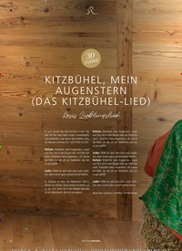 Titelbild der Ausgabe 1/2022 von KITZBÜHEL, MEIN AUGENSTERN (DAS KITZBÜHEL-LIED). Zeitschriften als Abo oder epaper bei United Kiosk online kaufen.