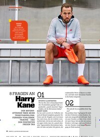 Titelbild der Ausgabe 3/2025 von Harry Kane. Zeitschriften als Abo oder epaper bei United Kiosk online kaufen.