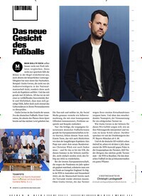 Titelbild der Ausgabe 4/2025 von Das neue Gesicht des Fußballs. Zeitschriften als Abo oder epaper bei United Kiosk online kaufen.