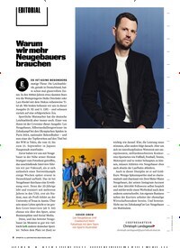 Titelbild der Ausgabe 5/2025 von Warum wir mehr Neugebauers brauchen. Zeitschriften als Abo oder epaper bei United Kiosk online kaufen.