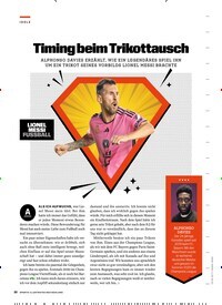 Titelbild der Ausgabe 5/2025 von Timing beim Trikottausch. Zeitschriften als Abo oder epaper bei United Kiosk online kaufen.