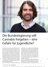 Titelbild der Ausgabe 1/2022 von Die Bundesregierung will Cannabis freigeben – eine Gefahr für Jugendliche?. Zeitschriften als Abo oder epaper bei United Kiosk online kaufen.