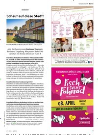 Titelbild der Ausgabe 7/2022 von Schaut auf diese Stadt!. Zeitschriften als Abo oder epaper bei United Kiosk online kaufen.