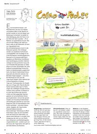 Titelbild der Ausgabe 12/2022 von Yoga, Parks und Verbote. Zeitschriften als Abo oder epaper bei United Kiosk online kaufen.