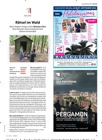 Titelbild der Ausgabe 16/2022 von Rätsel im Wald. Zeitschriften als Abo oder epaper bei United Kiosk online kaufen.