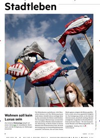Titelbild der Ausgabe 20/2022 von Wohnen soll kein Luxus sein. Zeitschriften als Abo oder epaper bei United Kiosk online kaufen.