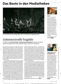 Titelbild der Ausgabe 21/2022 von Geheimnisvolle Tragödie. Zeitschriften als Abo oder epaper bei United Kiosk online kaufen.