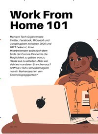 Titelbild der Ausgabe 1/2022 von Work From Home 101. Zeitschriften als Abo oder epaper bei United Kiosk online kaufen.