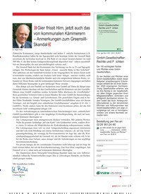 Titelbild der Ausgabe 4/2021 von »Gier frisst Hirn, jetzt auch das von kommunalen Kämmerern – Anmerkungen zum Greensill-Skandal«. Zeitschriften als Abo oder epaper bei United Kiosk online kaufen.