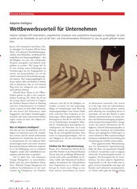 Titelbild der Ausgabe 2/2022 von Wettbewerbsvorteil für Unternehmen. Zeitschriften als Abo oder epaper bei United Kiosk online kaufen.