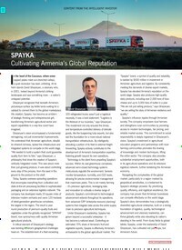 Titelbild der Ausgabe 7/2025 von SPAYKA: Cultivating Armenia’s Global Reputation. Zeitschriften als Abo oder epaper bei United Kiosk online kaufen.