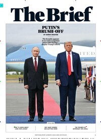 Titelbild der Ausgabe 15/2025 von PUTIN’S BRUSH-OFF. Zeitschriften als Abo oder epaper bei United Kiosk online kaufen.