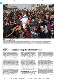 Titelbild der Ausgabe 15/2025 von ICE ‘Lone Star Lockup’ mega detention facility opens. Zeitschriften als Abo oder epaper bei United Kiosk online kaufen.